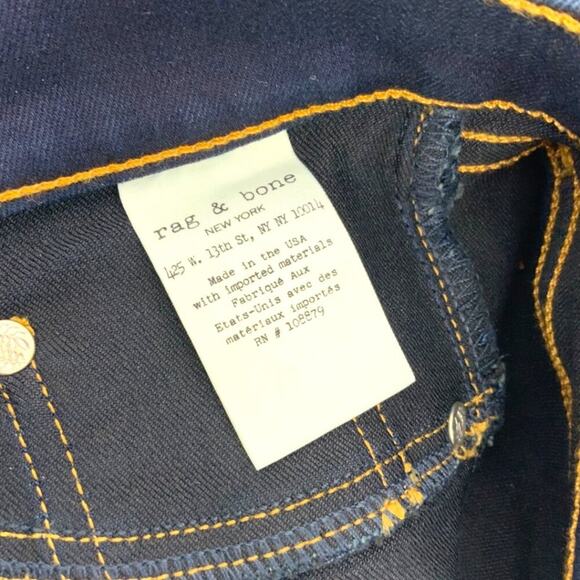 Rag & Bone Slim Skinny Jeans Bedford Size 31 NWT $198 MSRP - Picture 6 of 8